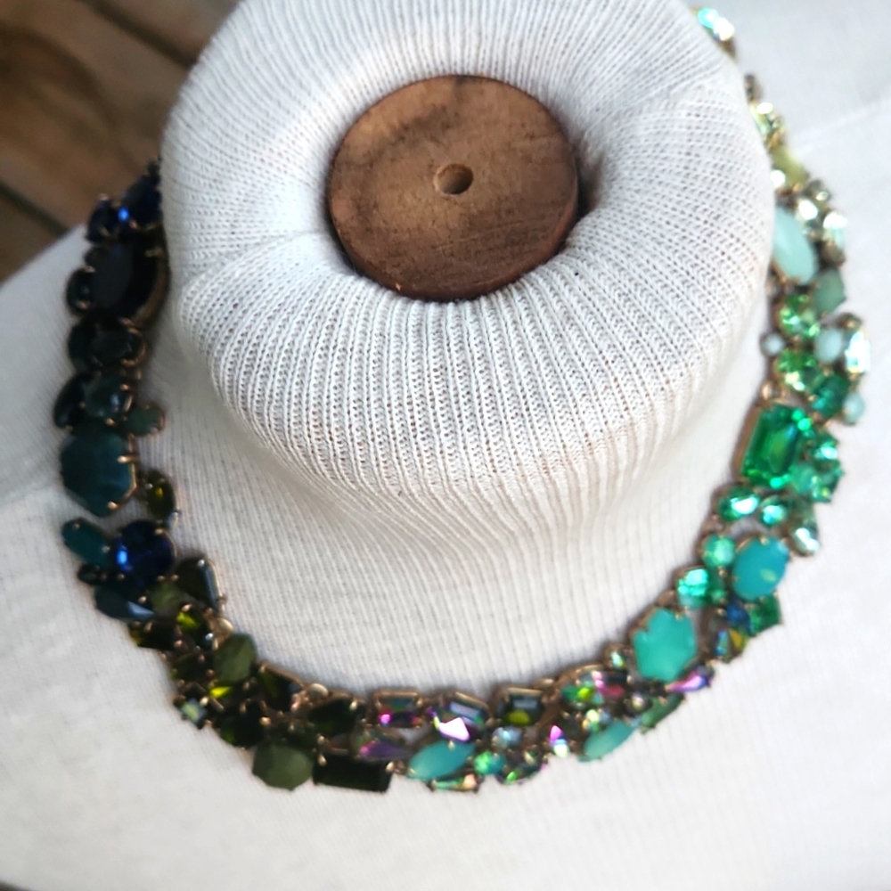 J. Crew Brulee Choker Style Statement Necklace - Picture 4 of 17